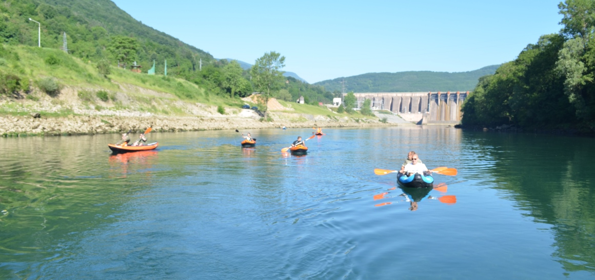 Drina kayaking adventure